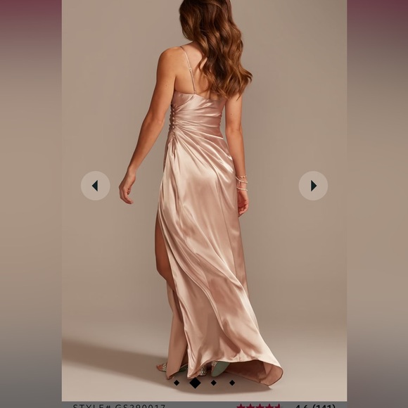 Worn once. Dry cleaned. Galina Signature Style #GS290017 - Picture 3 of 9